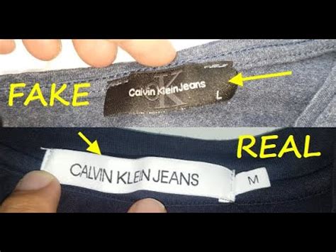 calvin klein t shirt fake vs real|calvin klein shirt counterfeit.